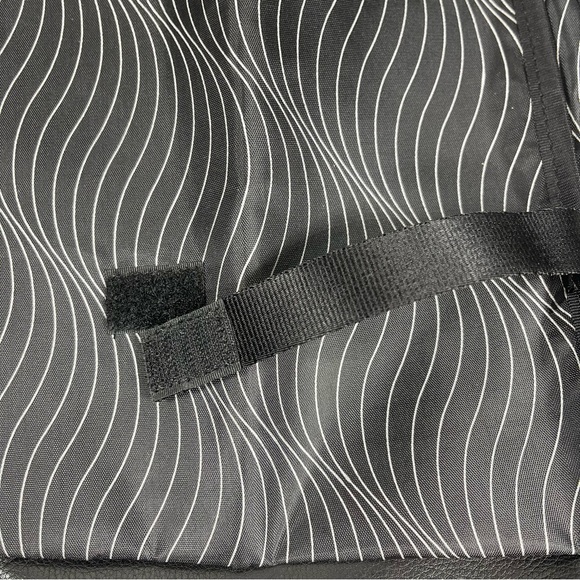 Rosie Pope Maternity Soft Black Leather Diaper Clutch - Picture 12 of 15